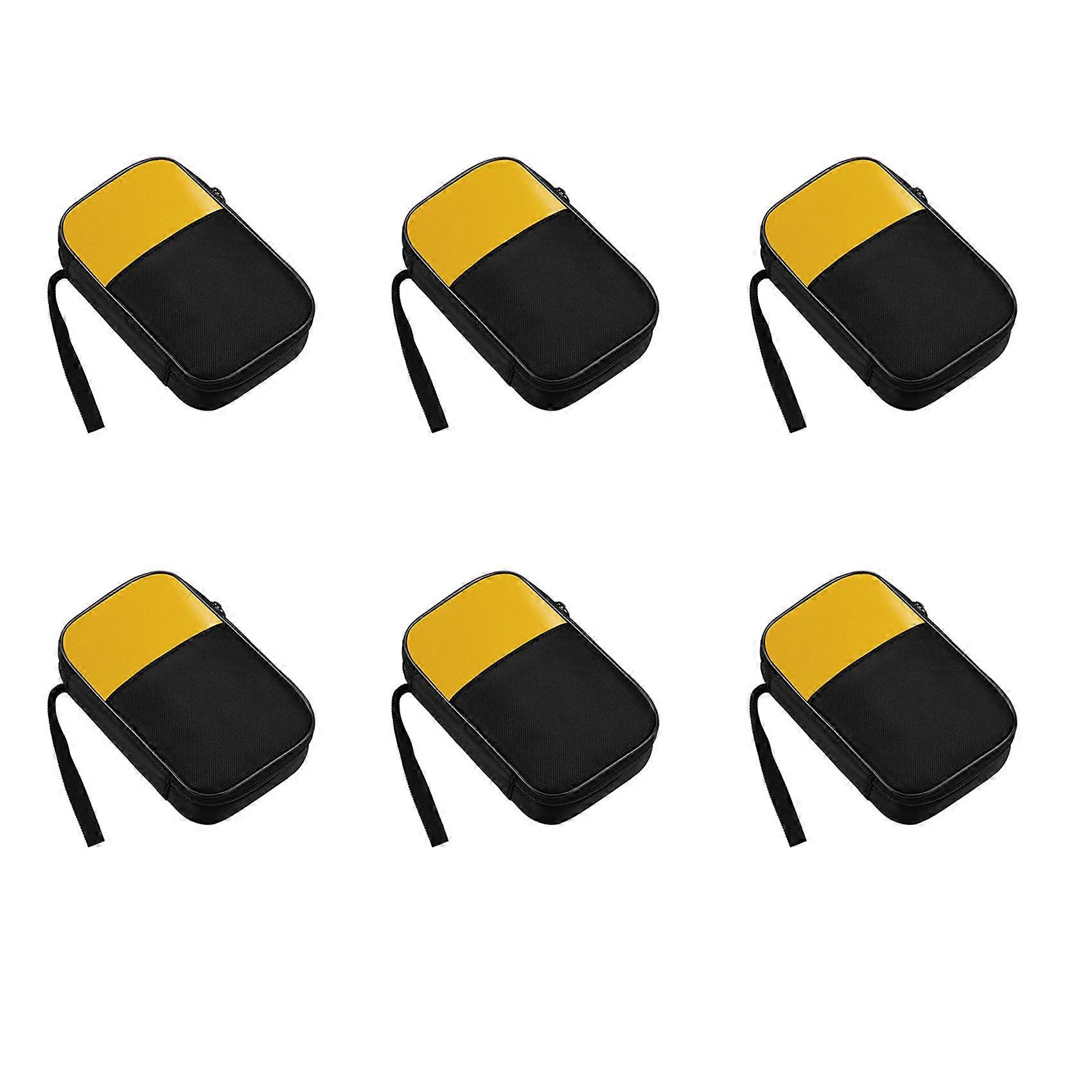 6X Soft Tool Carrying Case for 117/116/115/114/113 Digital Multimeters 62 Max and More, with Smooth Zipper