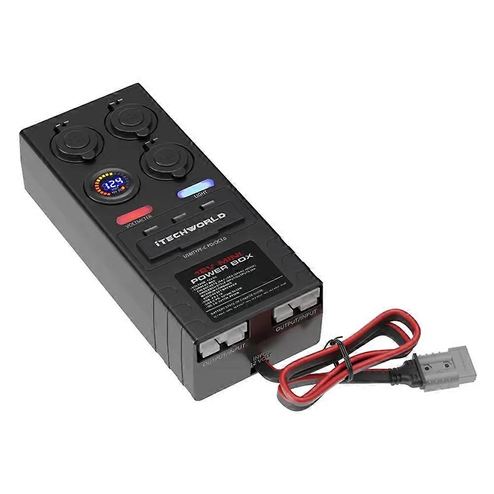 Mini Power Distribution Box 12V DC 15A Max 50A Current