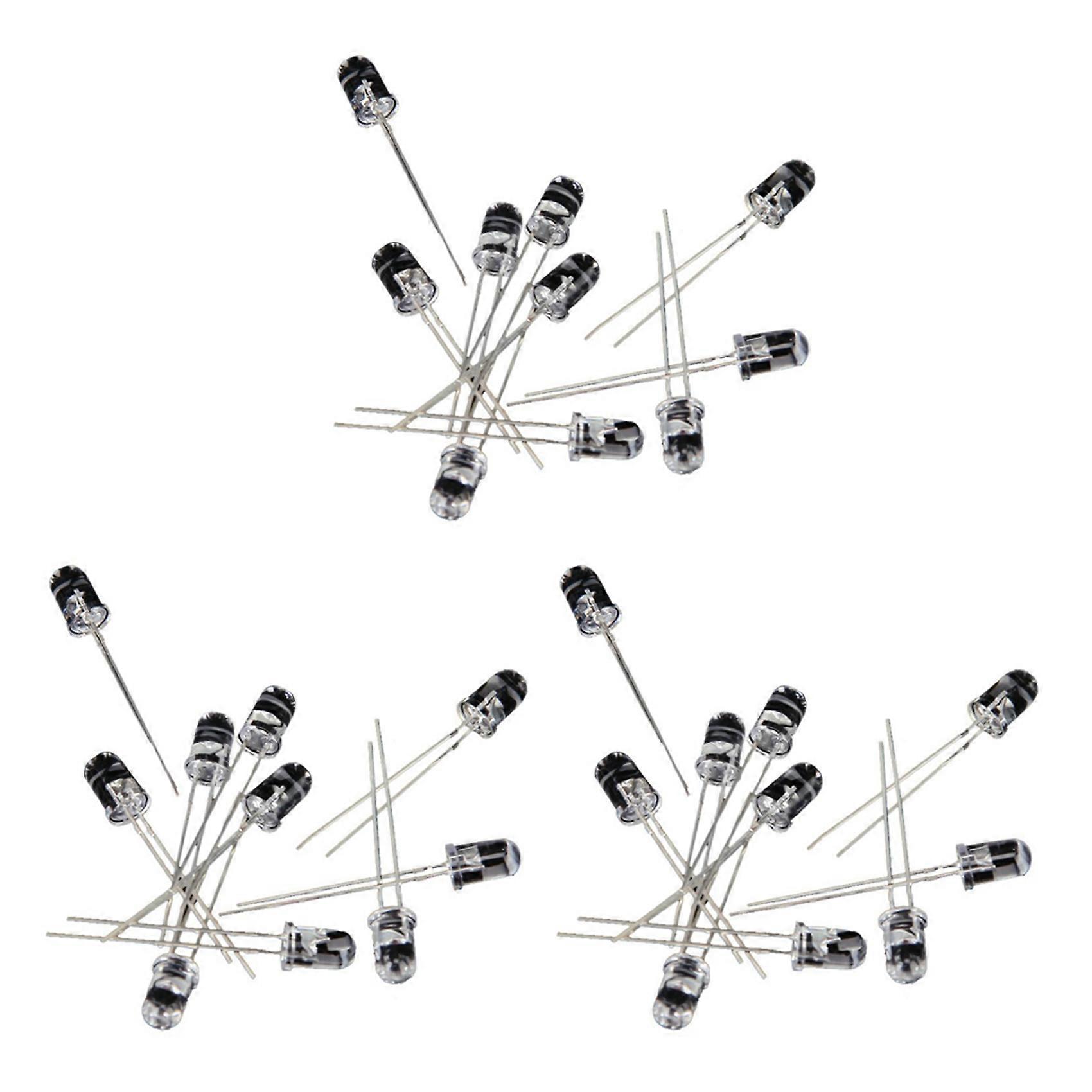 30Pcs 5mm IR LED Infrared Light Emitting Diode.