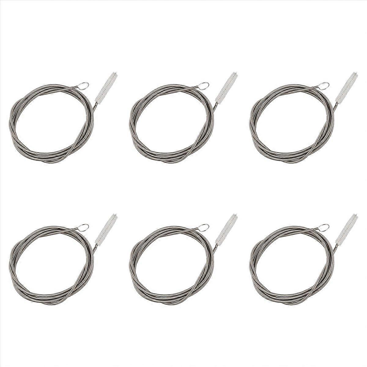 1.5M Inlet and Outlet Pipe Cleaning Spring Long Brush Hose Cleaner