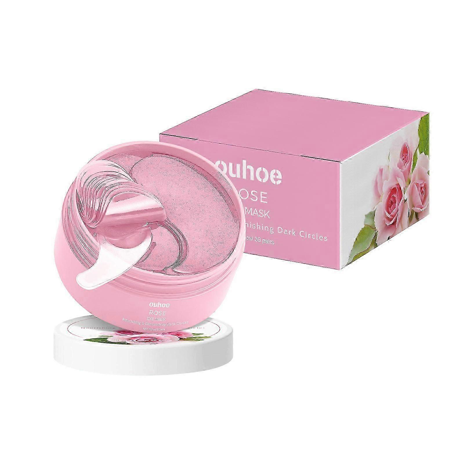 Pink Rose Eye Mask - Reduces Dark Circles