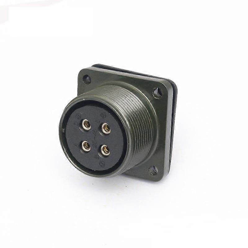Military Aviation Connector MS5015 MS3102A204S 4 Pin MilitaryStandard Aviation Plug Socket