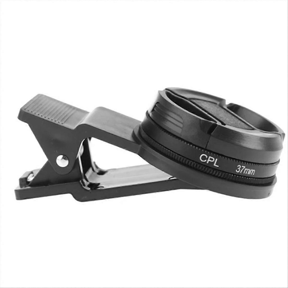 37MM CPL Filter Circular Camera Black Accessories Universal With Clip
