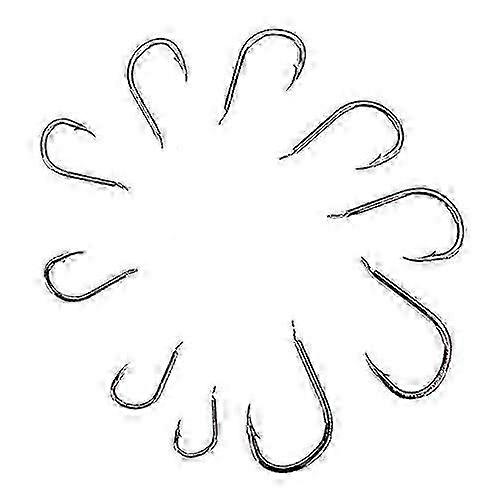 ISE 500 PCS Mixed Size Fish Barbed Hook Fishing Hooks