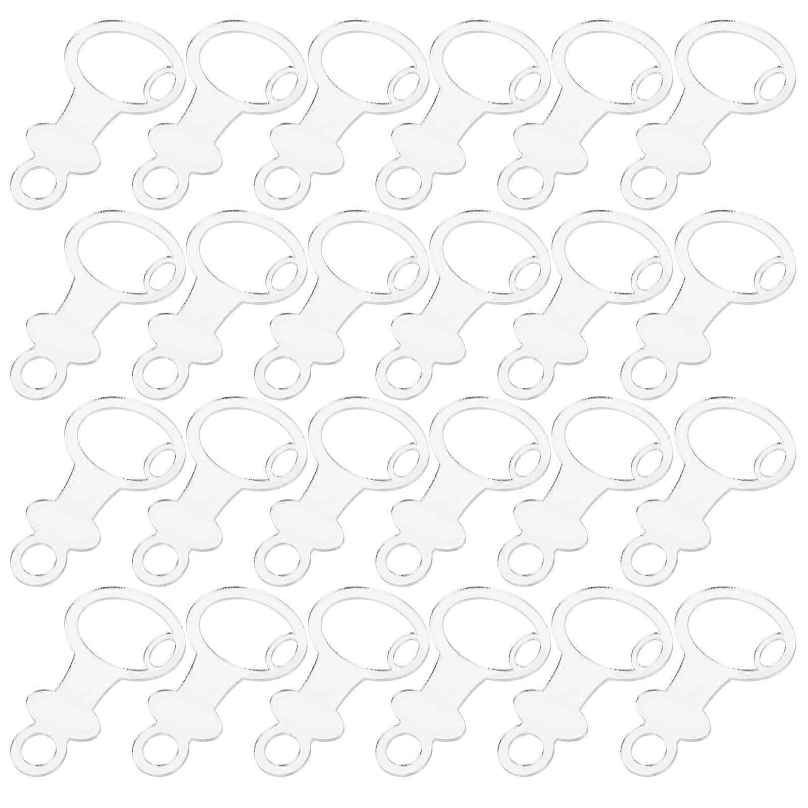 Thread Spool Organizer Embroidery Floss Drops Compact Workspace Optimization For DIY Projects 30Pcs