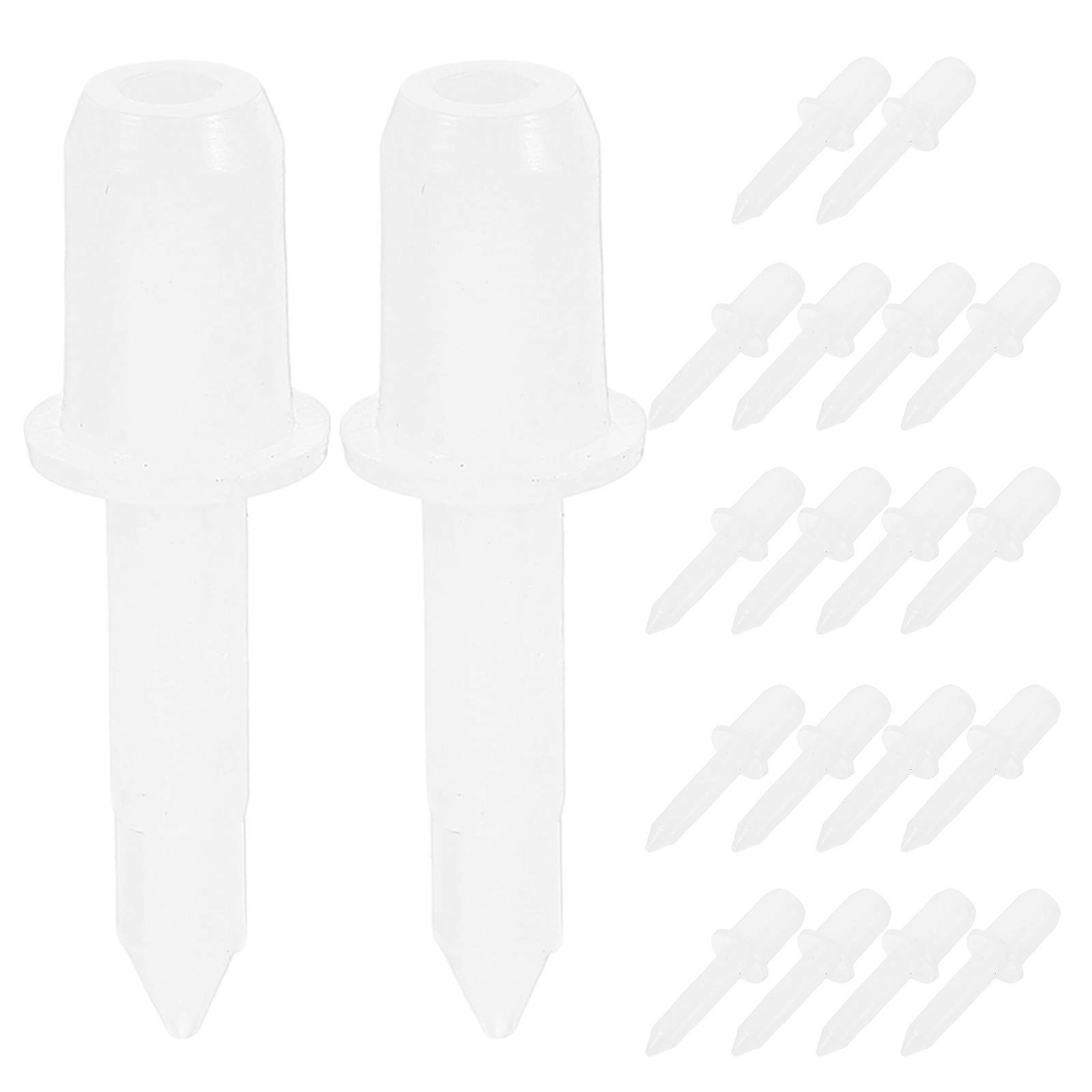 Shutter Repair Components Plastic Shutter Pins for Window 20Pcs