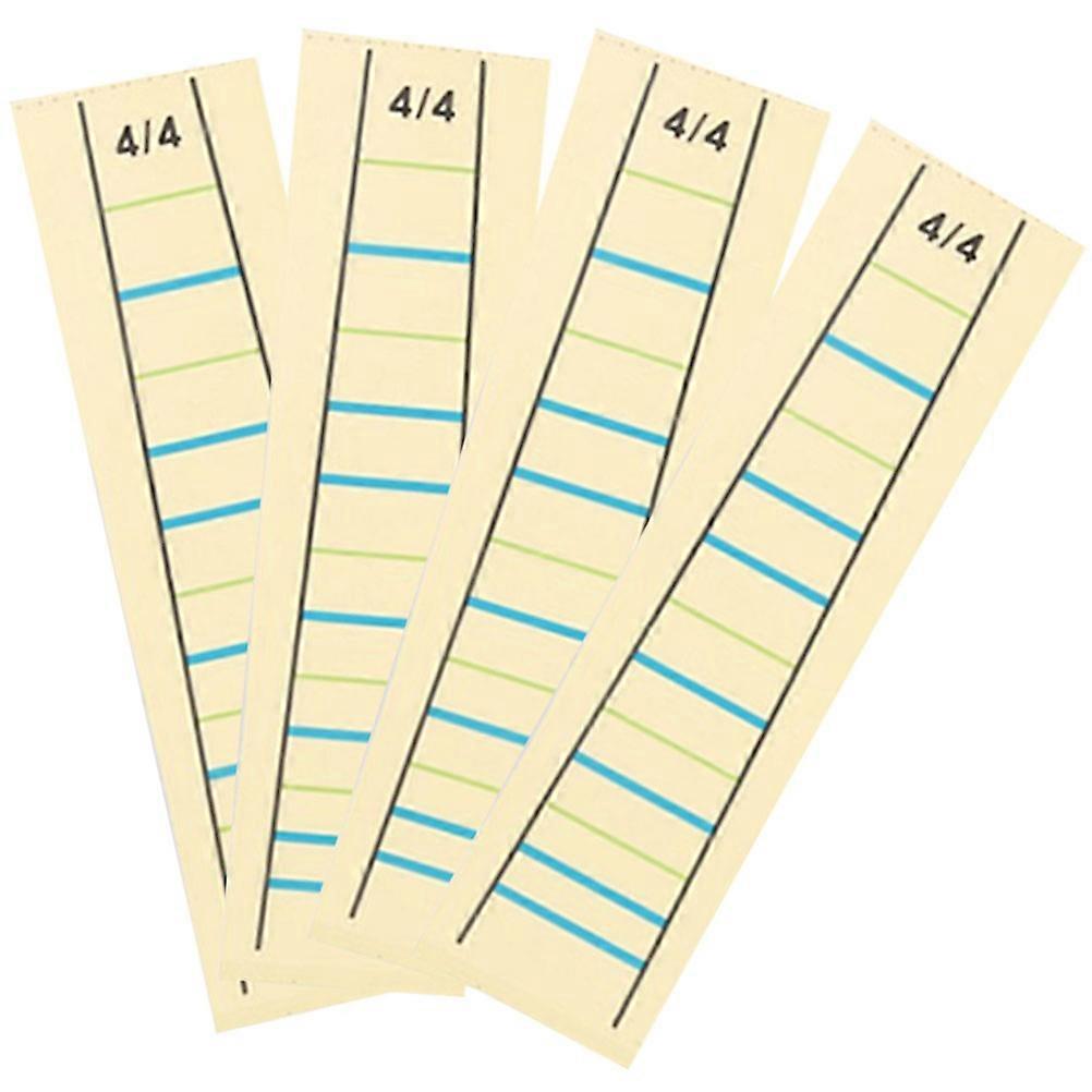 Violin Learning Stickers Fingerboard Stickers for Efficient Practice 12Pcs