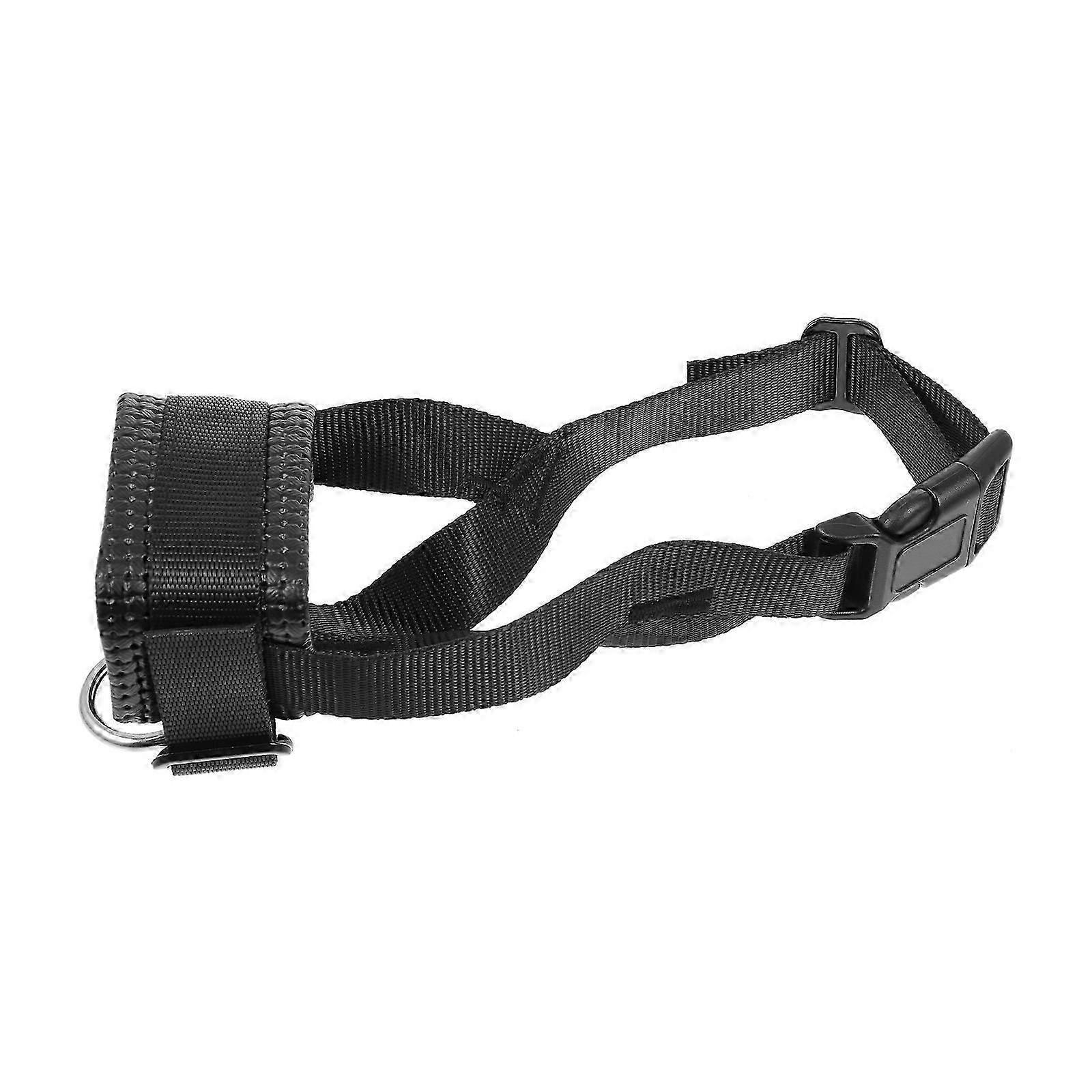 Anti-bite nylon muzzle for dogs to limit chewing