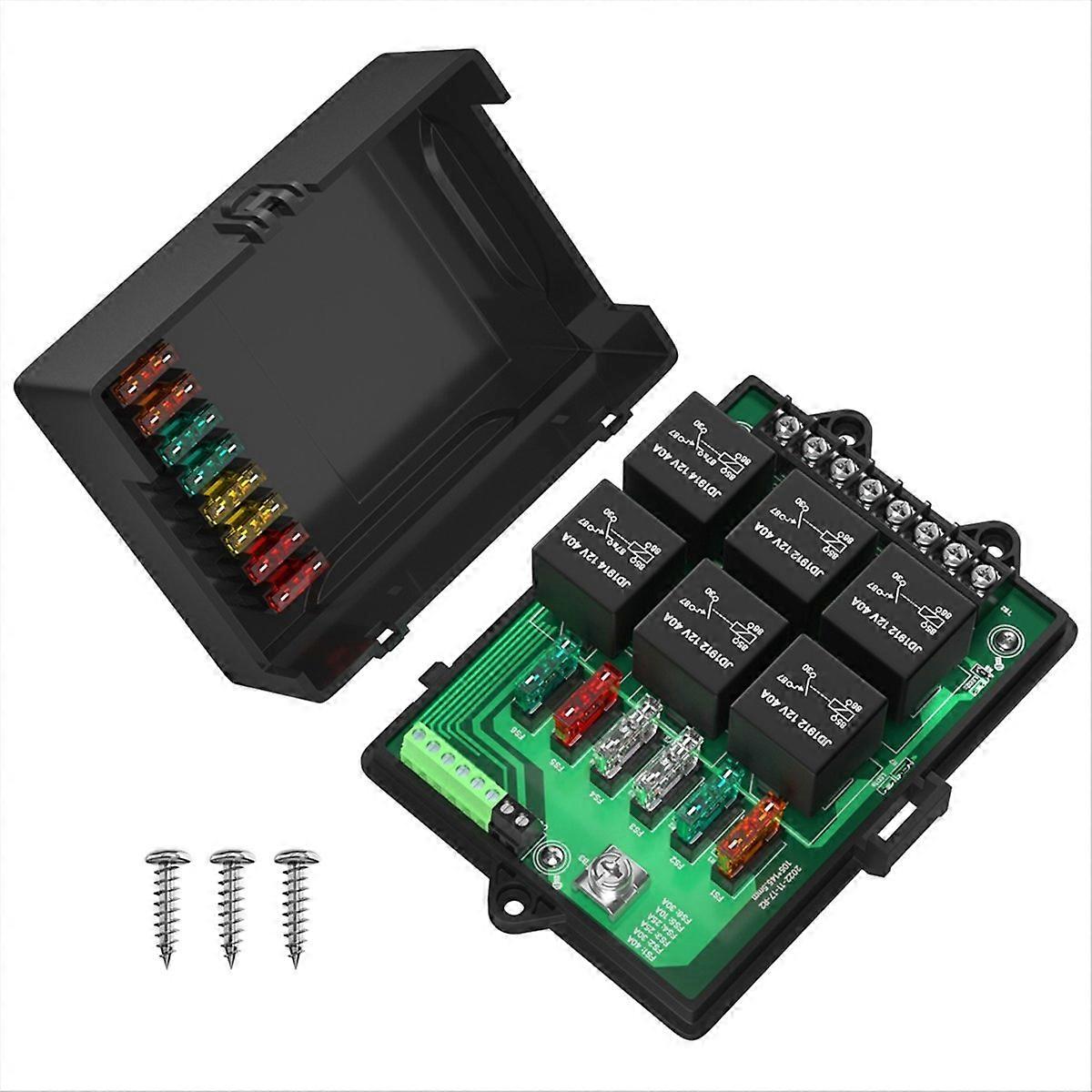  RB-R6F6-3 Car Relay Box Modified Socket Car Junction Box