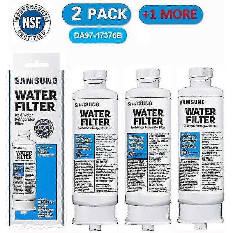 Replacement Water Filter for Samsung DA97-17376B, Refrigerator Pack