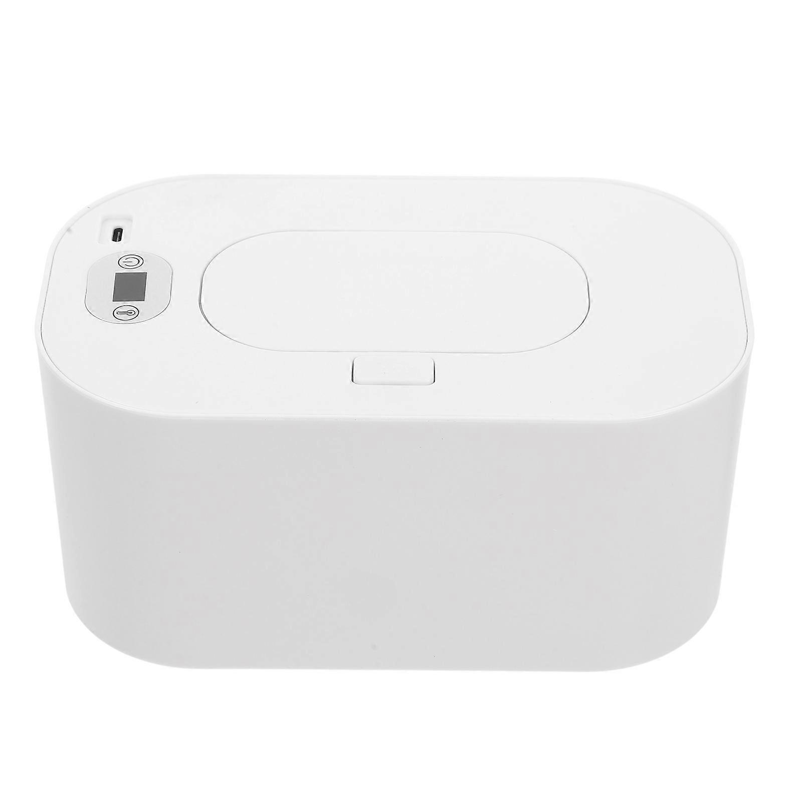 USB Heater Portable Heating Box for Wiping Function 1Set White