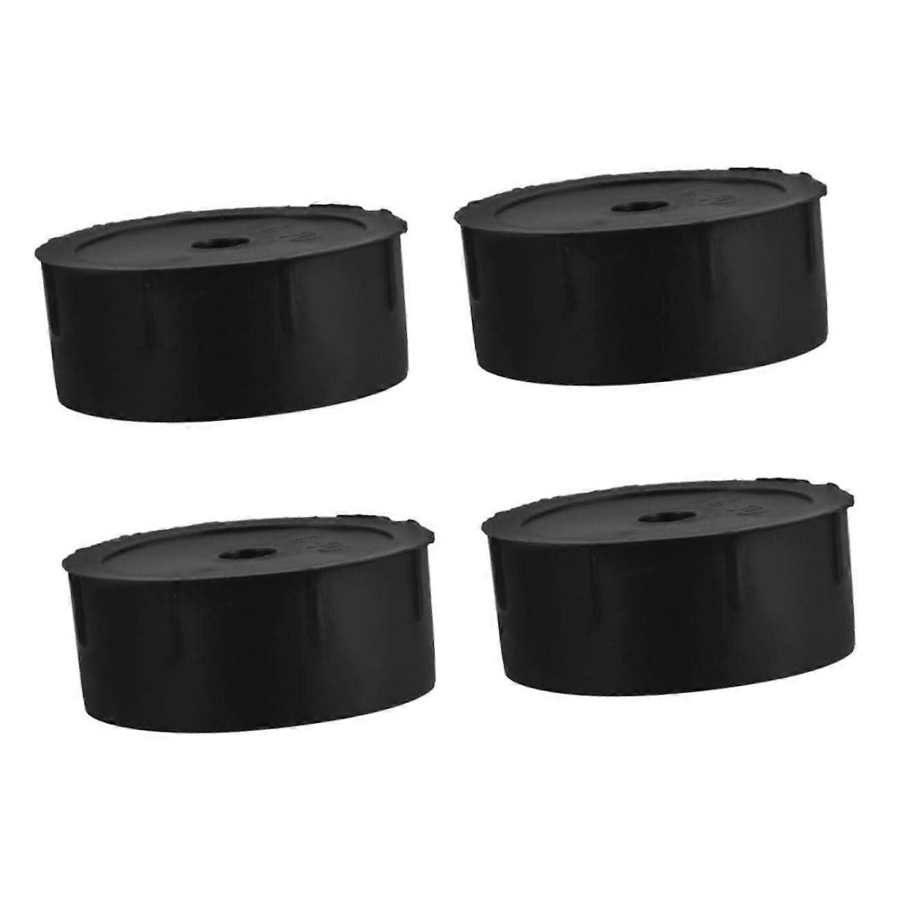 4pcs Cat Tree Replacement Plugs for Scratching Posts, Durable Plastic Hole End Caps, Easy Install