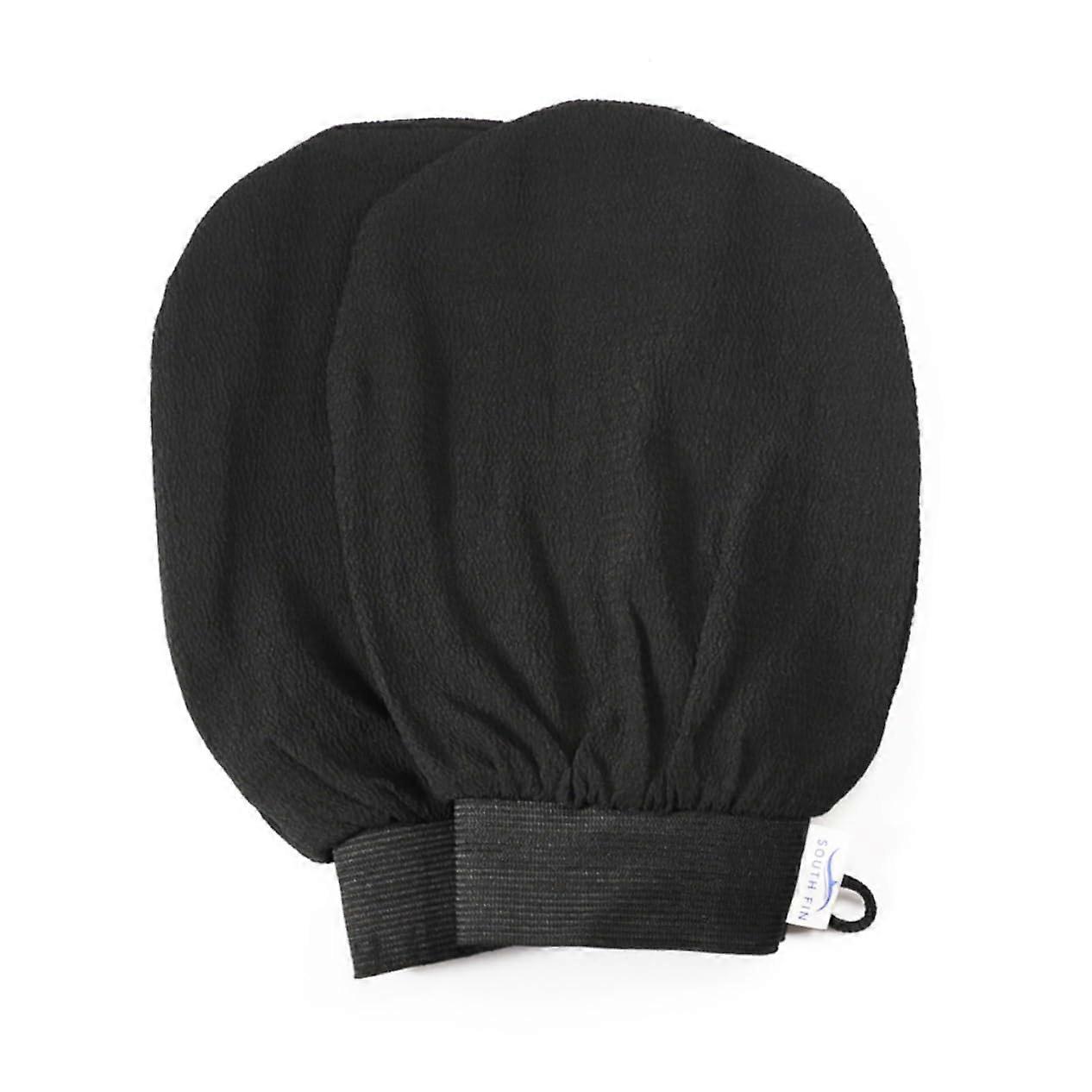 2pcs Exfoliating Gloves for Deep Body Scrubbing and Dead Skin Removal, Gentle Bathing Gloves