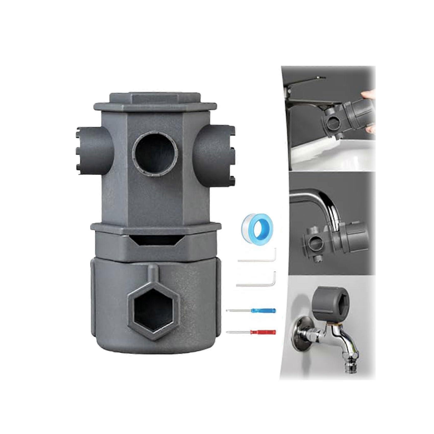 16in1 Multifunction Faucet Wrench Tool for Quick Plumbing Fixes in Bathrooms and Kitchens