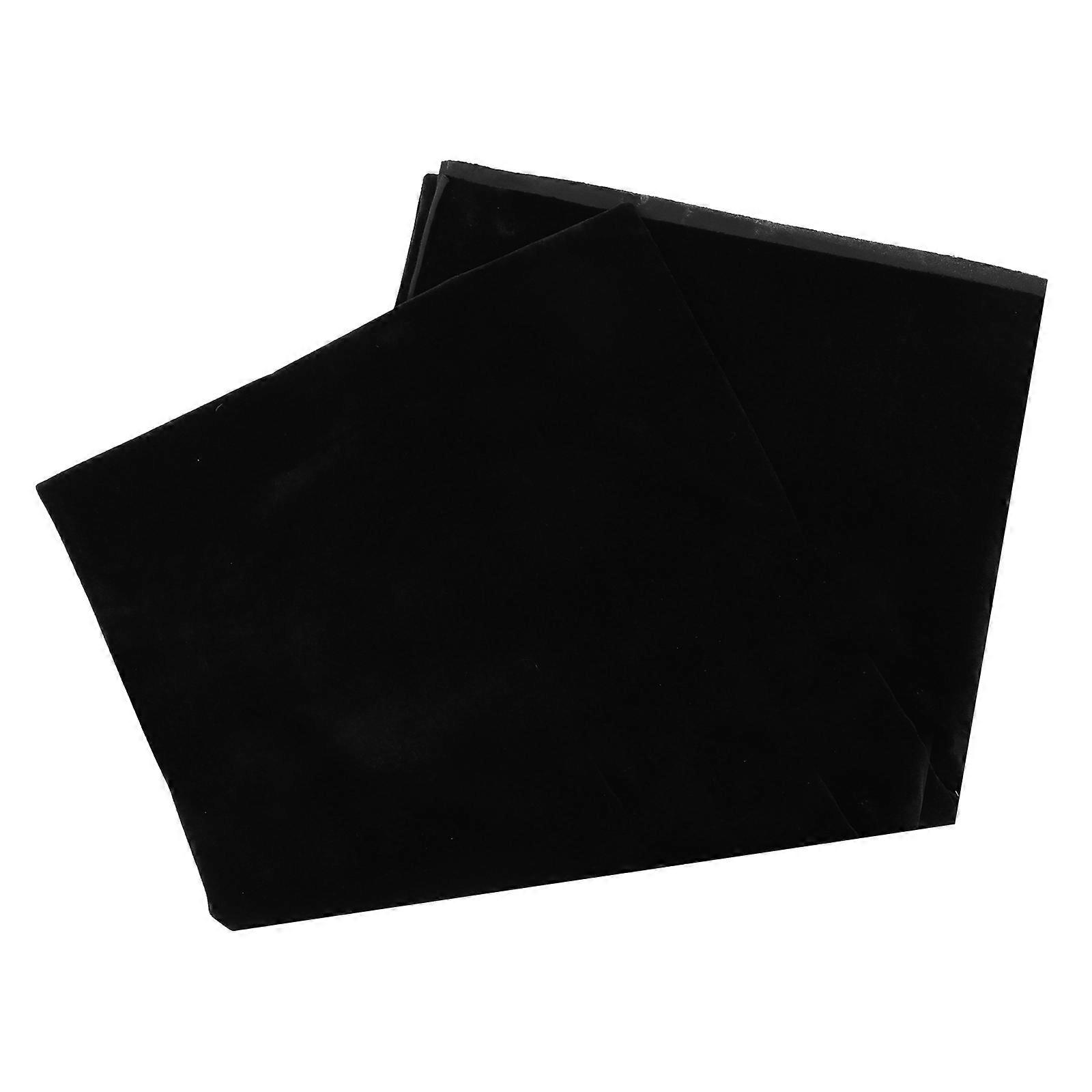 Backdrop Cloth Black Backdrop for Studio Photography 2Pcs Easy to Restore