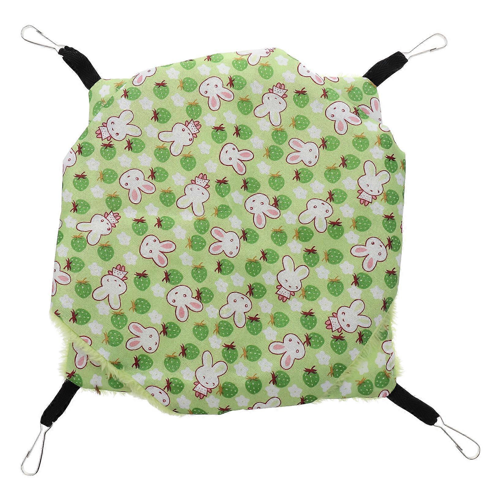 Hamster Bed Double Layers Warm Pet Hammock Swing for 1Pcs