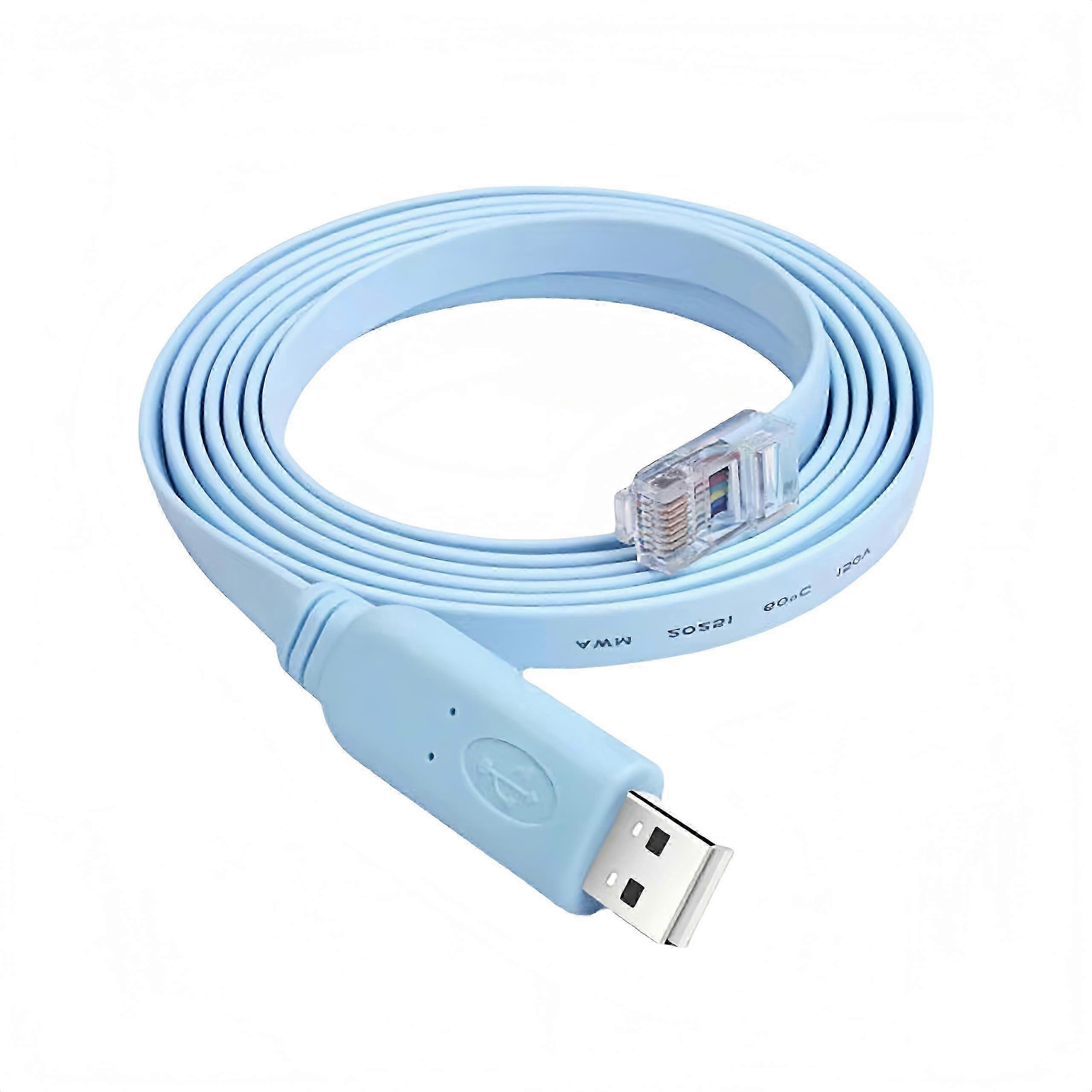 Console Cable For Cisco USB To RJ45 Cable PL2303 Chip RS232 Cable Windows Vista Mac Linux