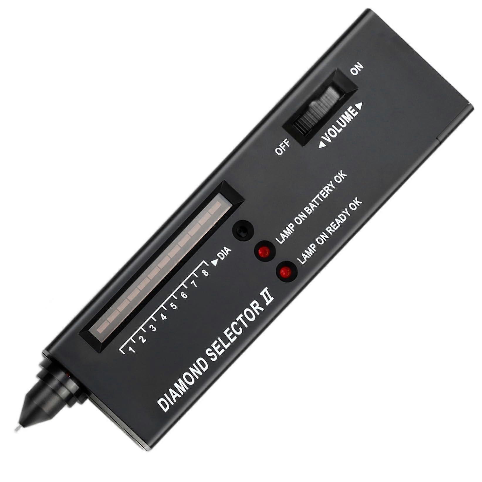 Diamond Tester Pen for Jewelry with OneButton Operation, PocketSized Gold and Diamond Testing Tool