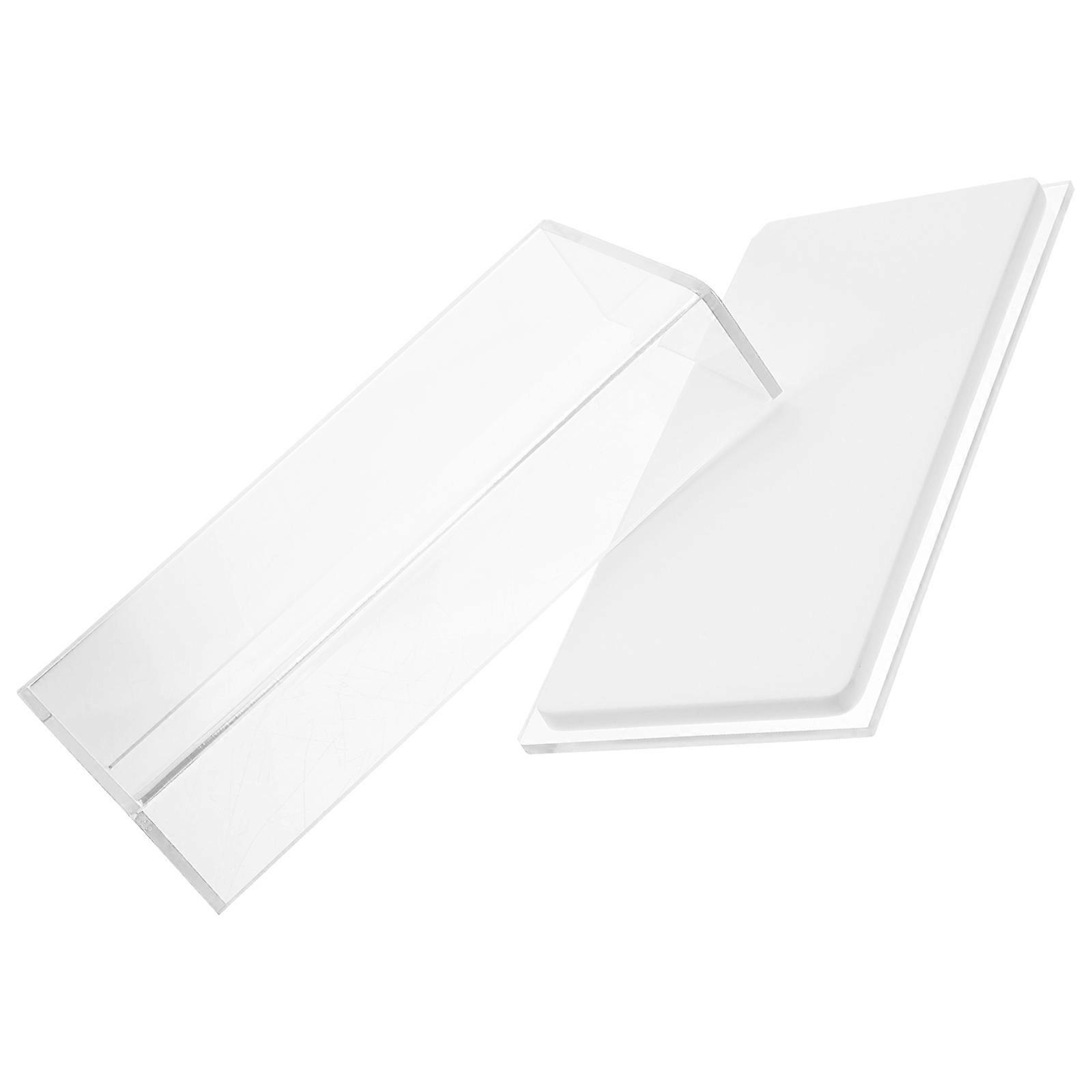 Transparent Acrylic Eyelash Storage Box for Keeping False Lashes Clean and Organized 4.7 x 3.1 x 2.2 inches