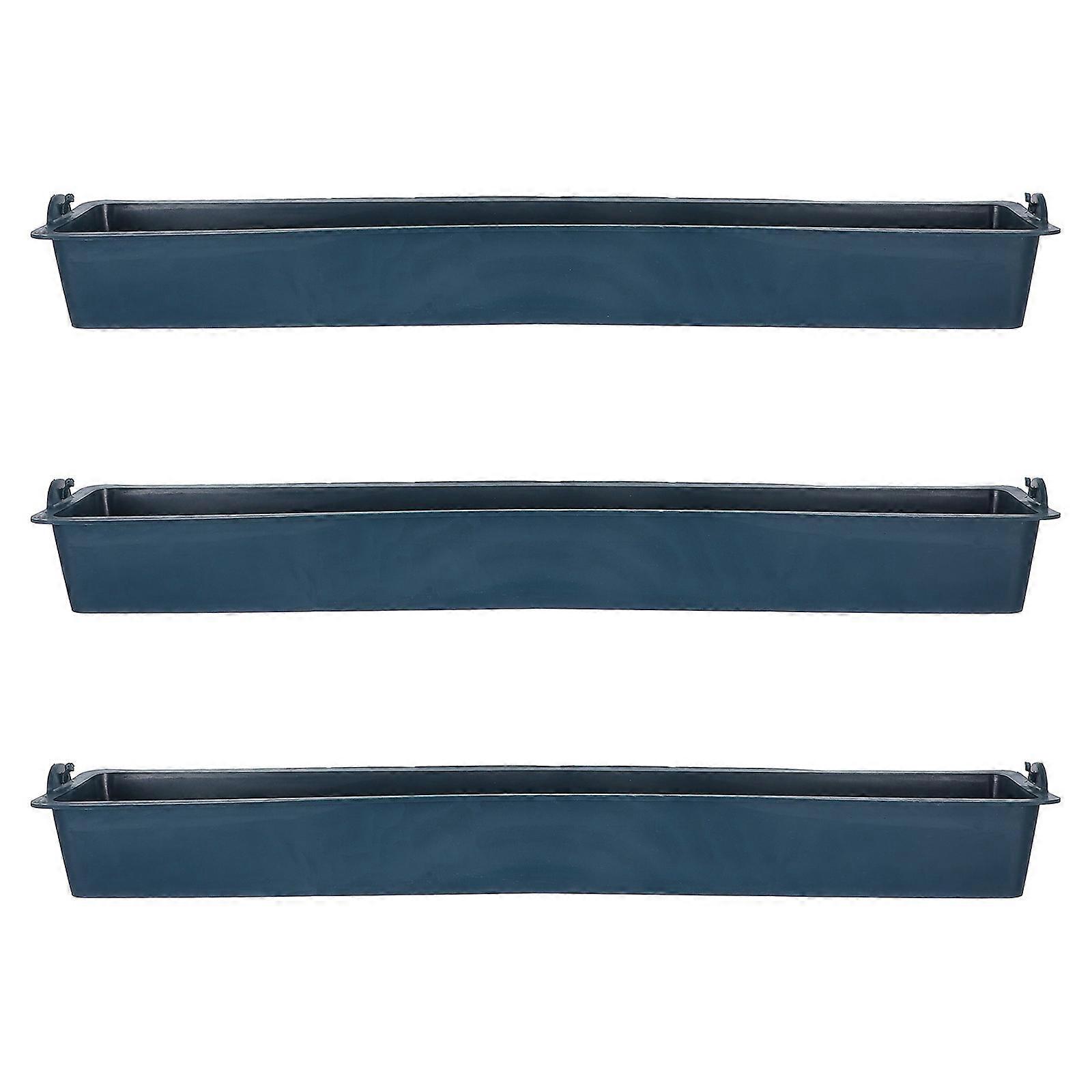 Hanging Feeder Chicken Feeding Basin for Poultry Use 3Pcs Plastic Feeder