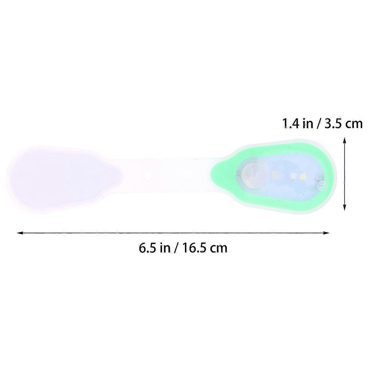 Backpack Light LED Silicone Clip Light for Night Running with Green Color