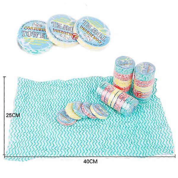 Compression Towel Mini Non-Woven Wash Cloth for Cleaning 10Pcs Set