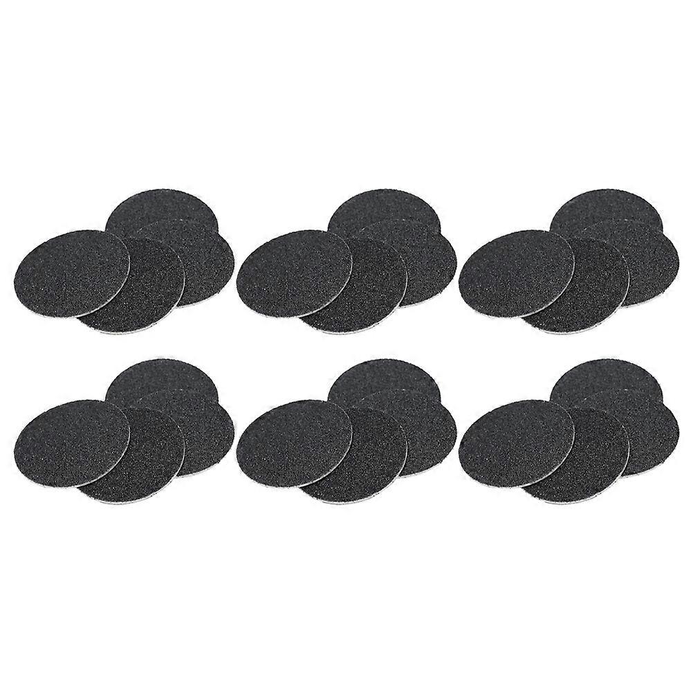 Black Durable Sandpaper Disk for Foot File with 120Pcs Supply