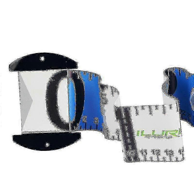 Waterproof Fish Measuring Ruler Tackle Tool Fishing Tool(blue) 2025