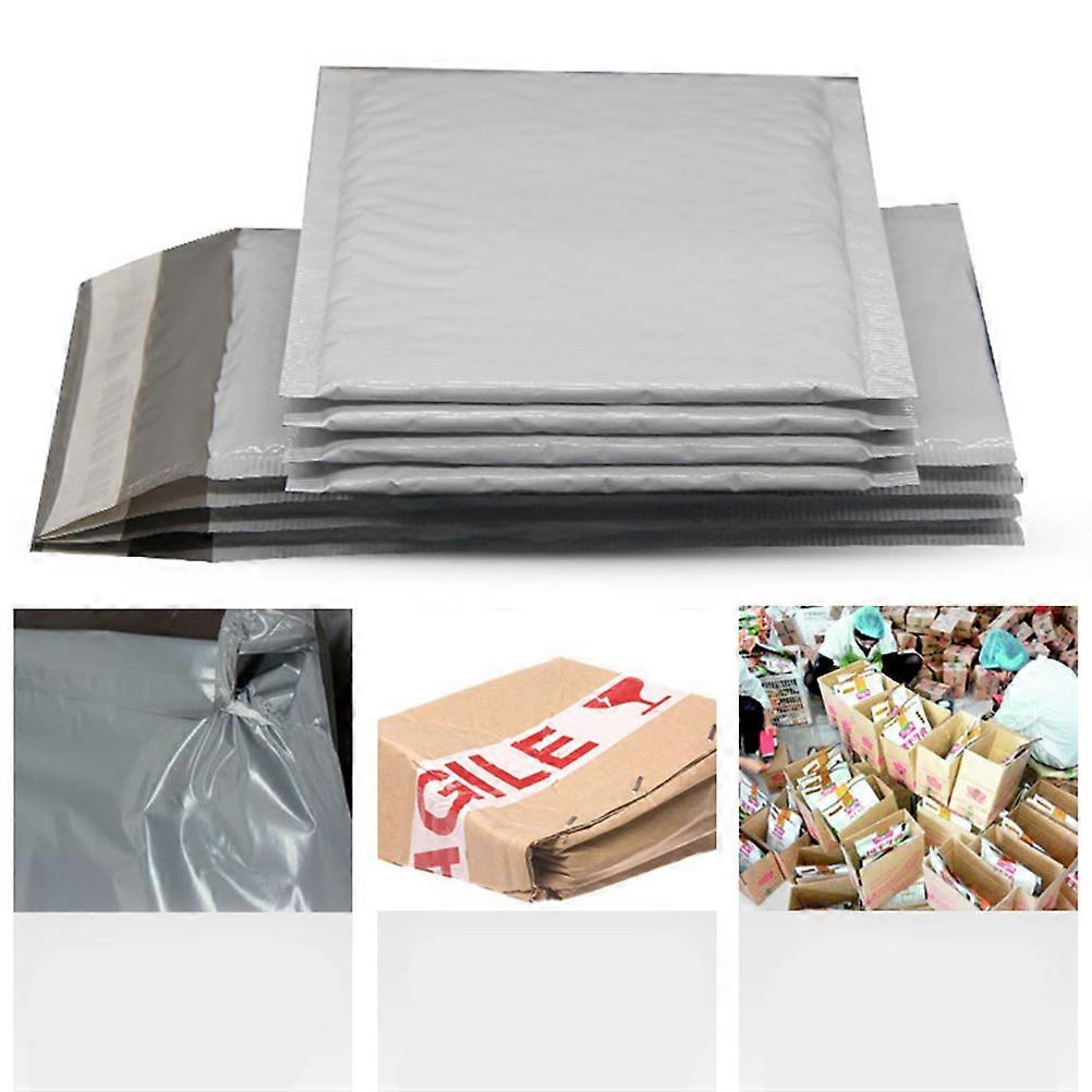Bubble Envelope 50Pcs Grey Poly Mailers Bag with Self Seal Adhesive