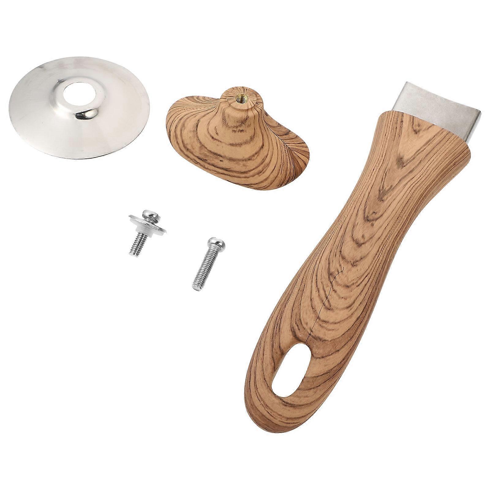 Pot Lid Handle Replacement Cookware Lid Handgrips with Light Brown 2Pcs