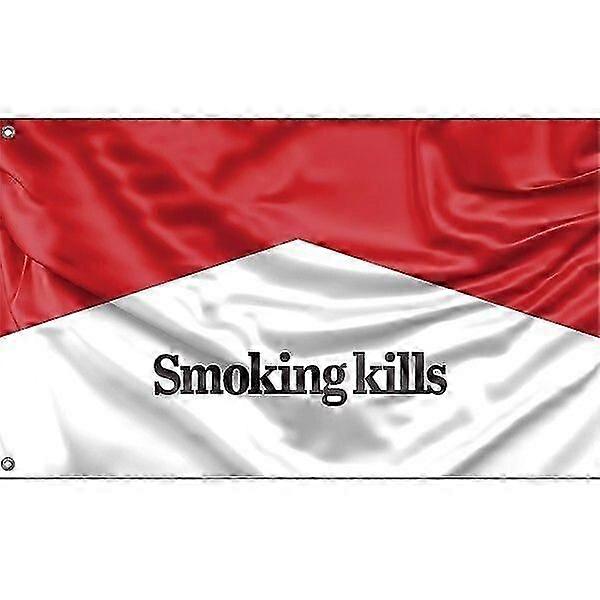 Smoking Kills Flag Pattern 423