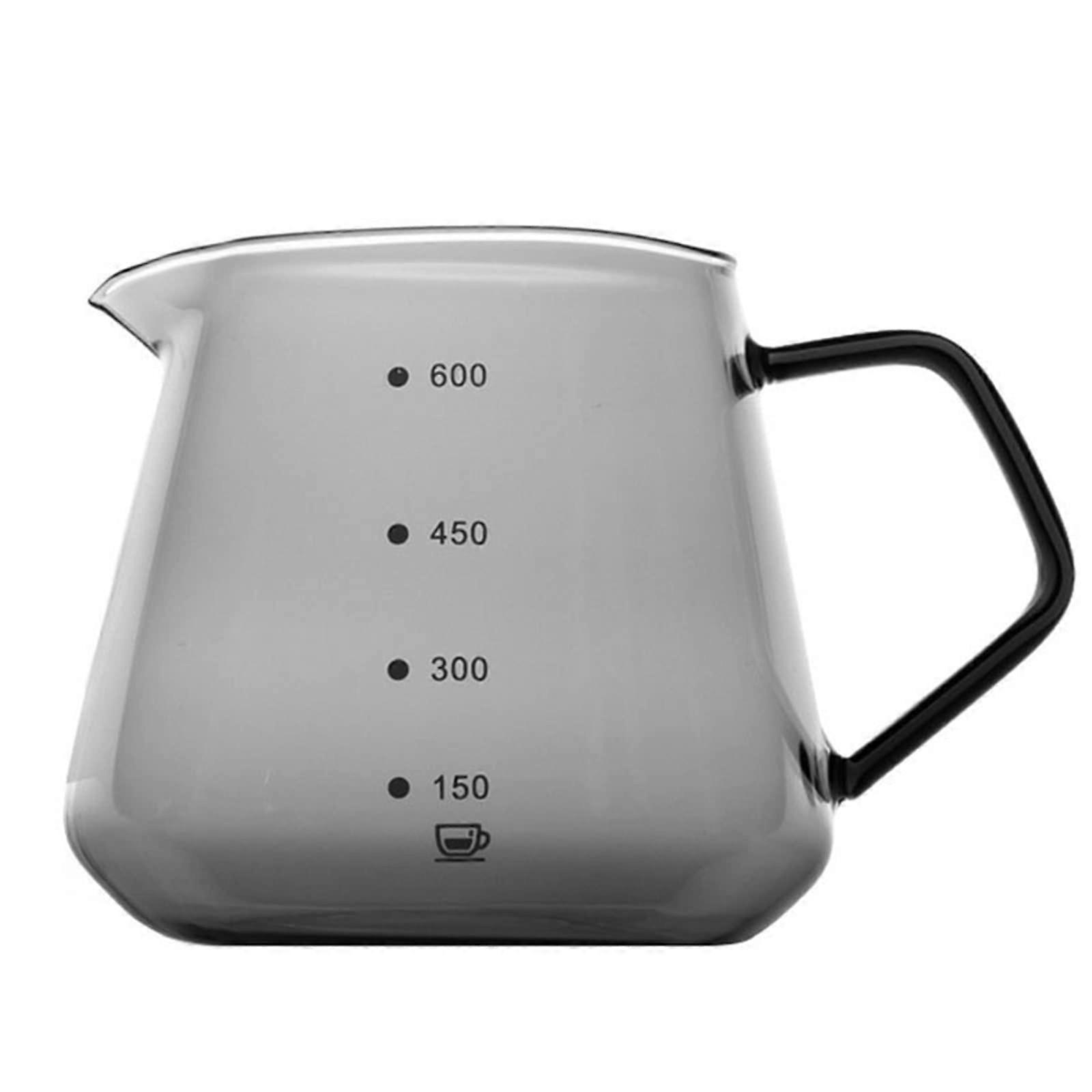 Coffee Maker with HeatResistant Glass Coffee Pot, Precise Scale and Elegant Diamond Design