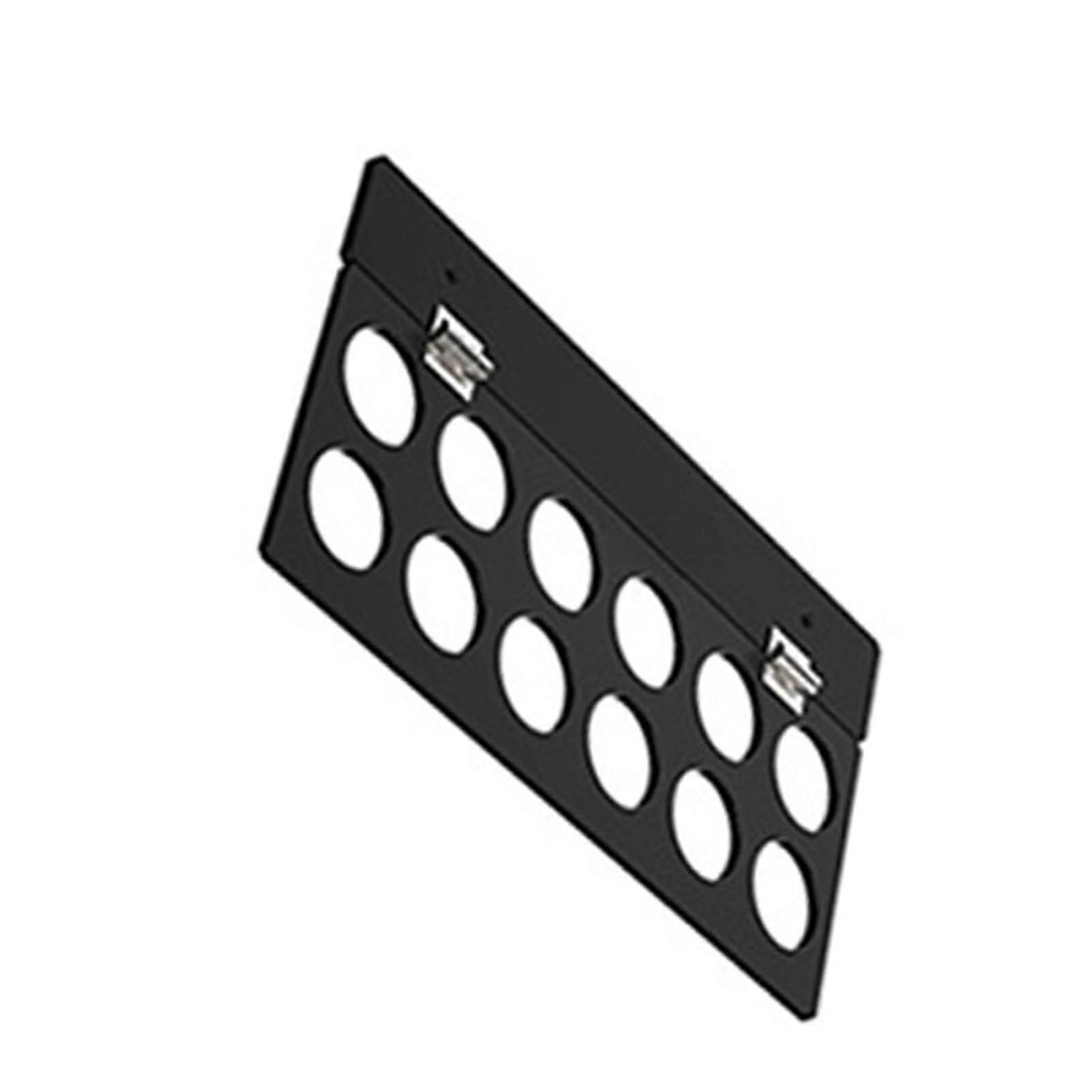 Acrylic Wall Mounted Coffee Pod Holder Clear Multi Tier Storage Rack for Kitchen or Office