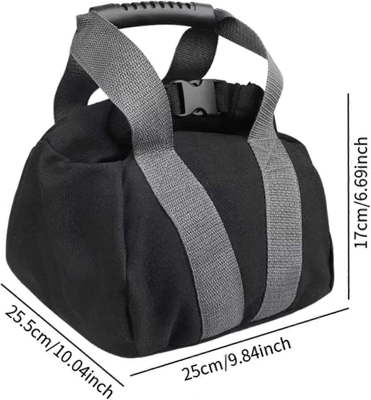 Weight Training Sandbag with Adjustable Capacity, AntiSlip Handle, Empty Fillable for Fitness