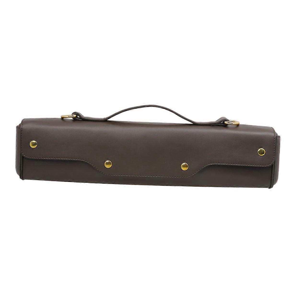 Padded Waterproof Flute Bag Case with Shoulder Strap for Vertical Flute Storage and Protection