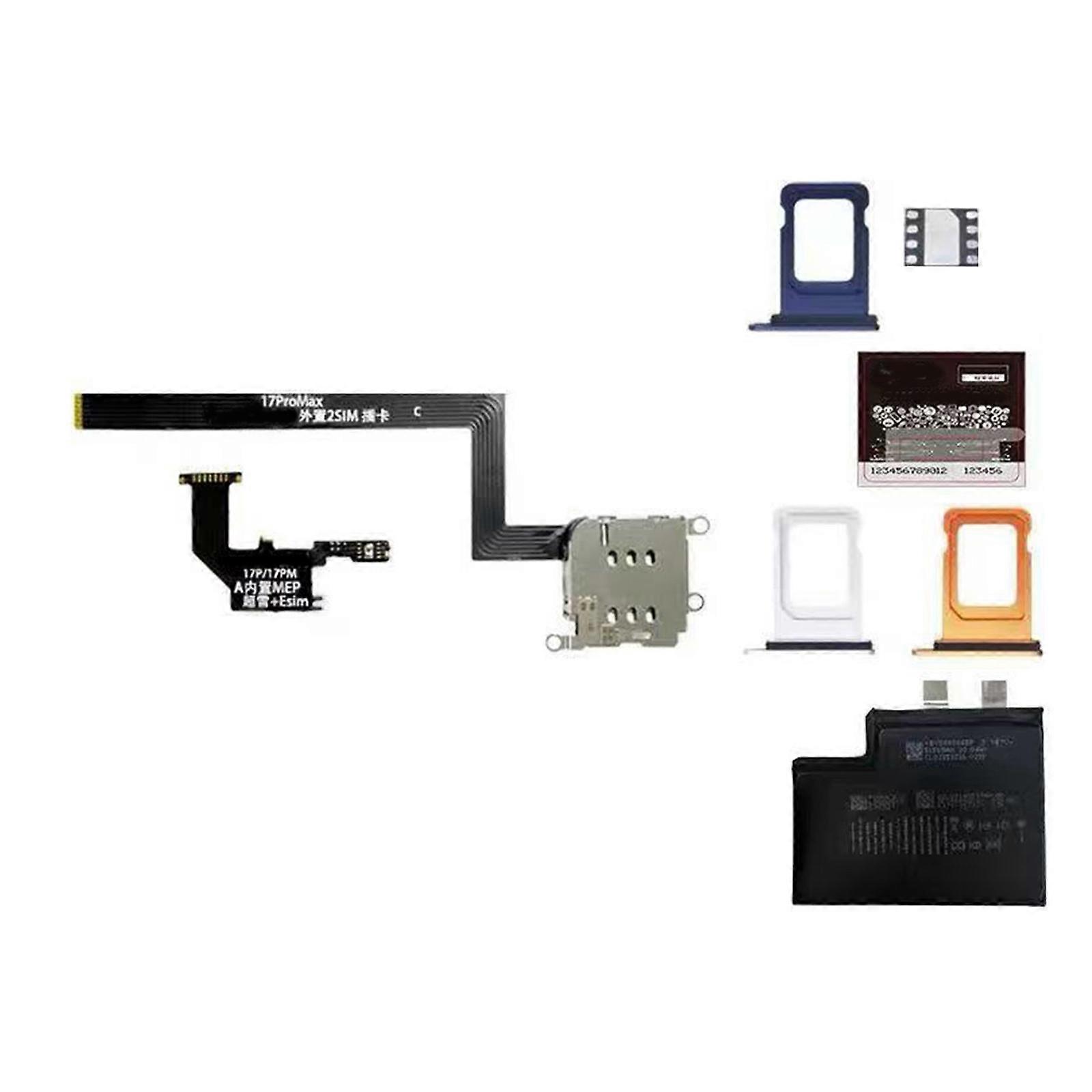 MEP Base Solution eSIM to Double Card Conversion Kit Modern IC Chip Supporting DIY Repair and Double Functionality Multicolor