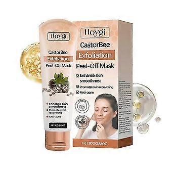 Gentle Exfoliating Peel-Off Mask, Hydrating Nourishing Cleansing with Collagen & Bee Venom