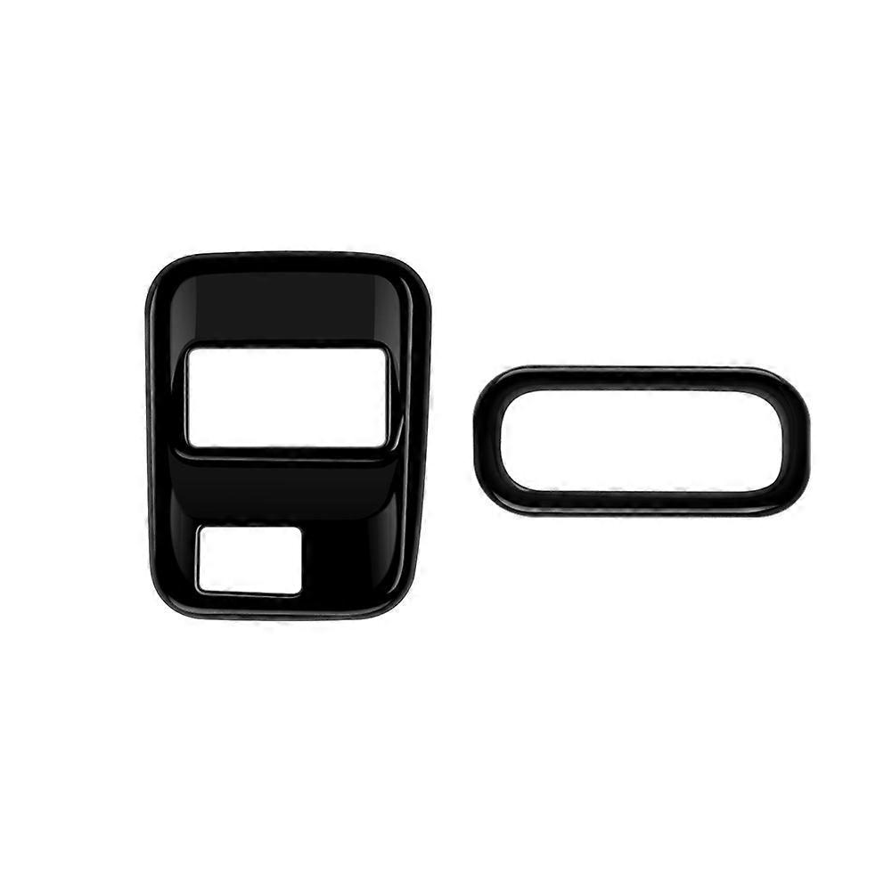 RHD Car Multifunction Button Trim Cover for Bright Black