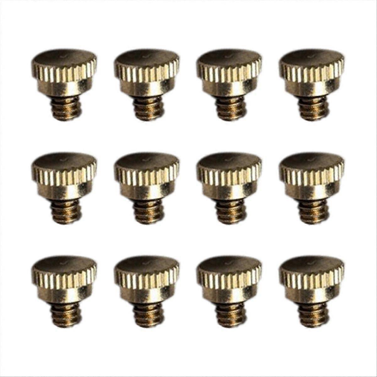 Brass Misting Nozzle Plug ,Thread Misting Nozzle Plug 12Pcs