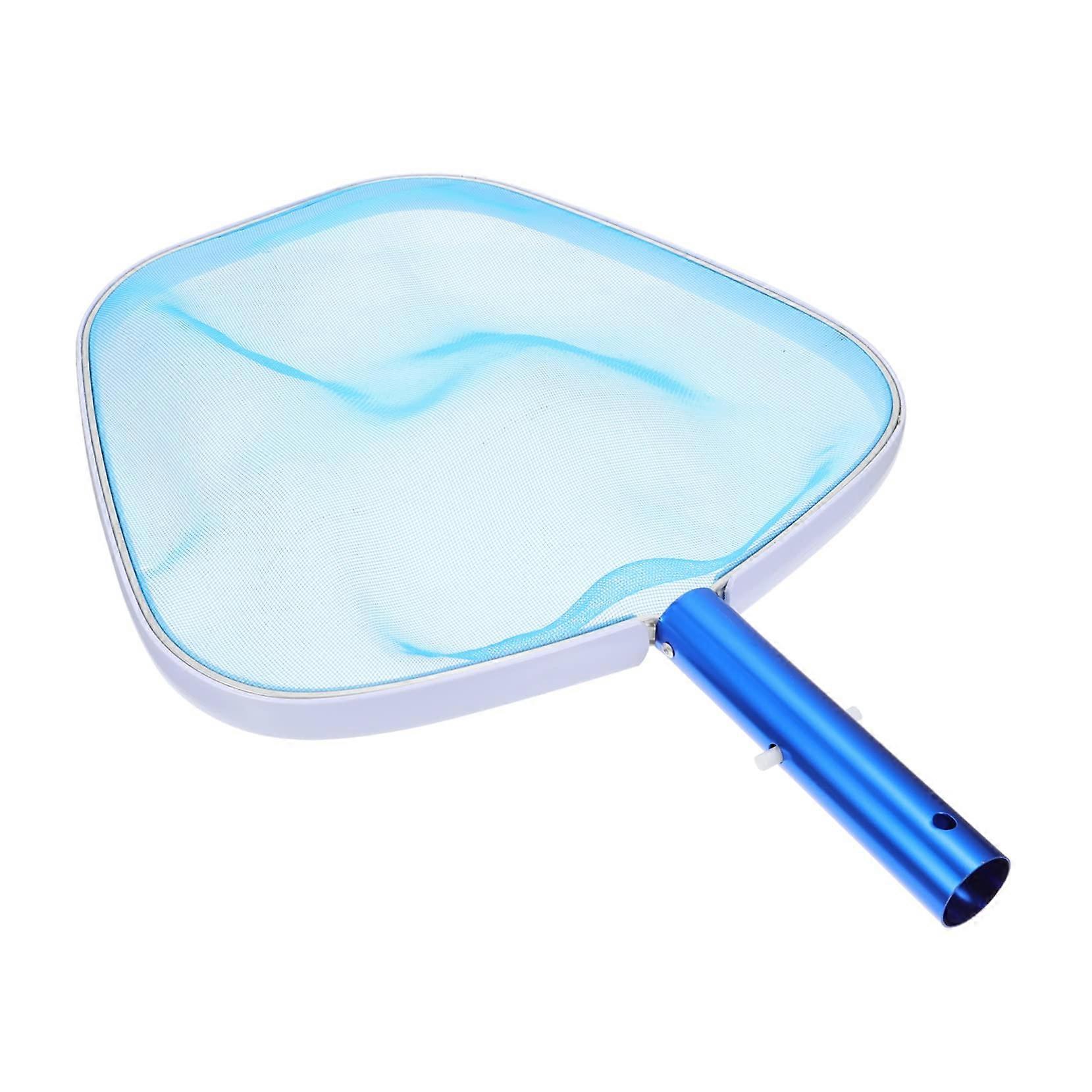 Pool Skimmer Net with Fine Mesh Debris Catch and Durable Aluminum Frame for Pool Leaf Rake Cleaning