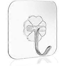 6 Inch Bike Wall Hook with Waterproof Adhesive, SpaceSaving Garage or Ceiling Mount Storage