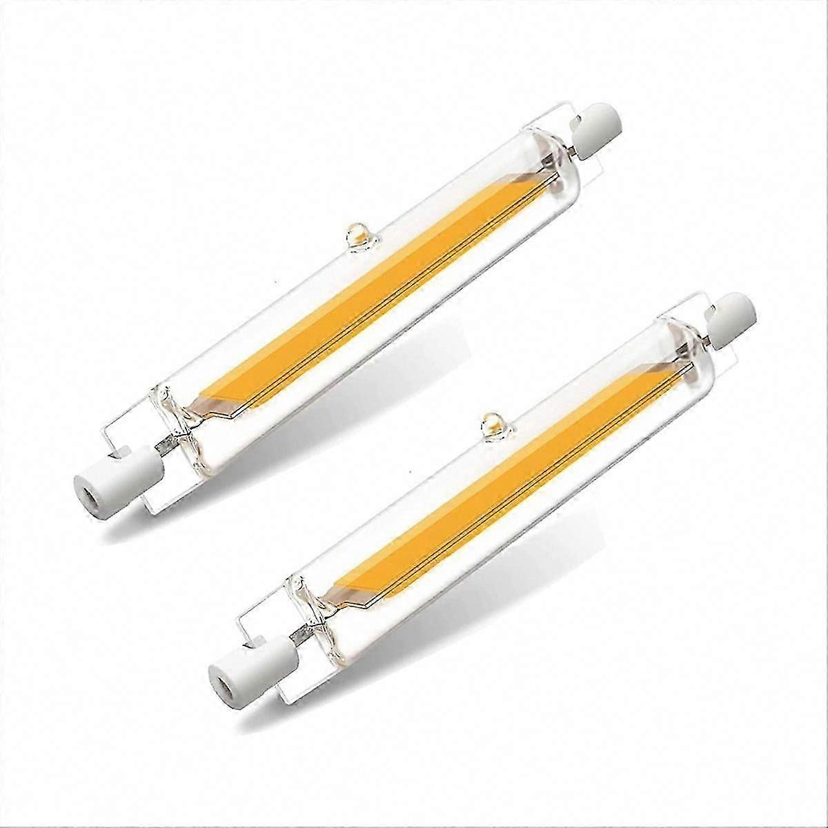 20W R7S LED Bulbs, 118mm Replacement for 200W Halogen, 2 Pack