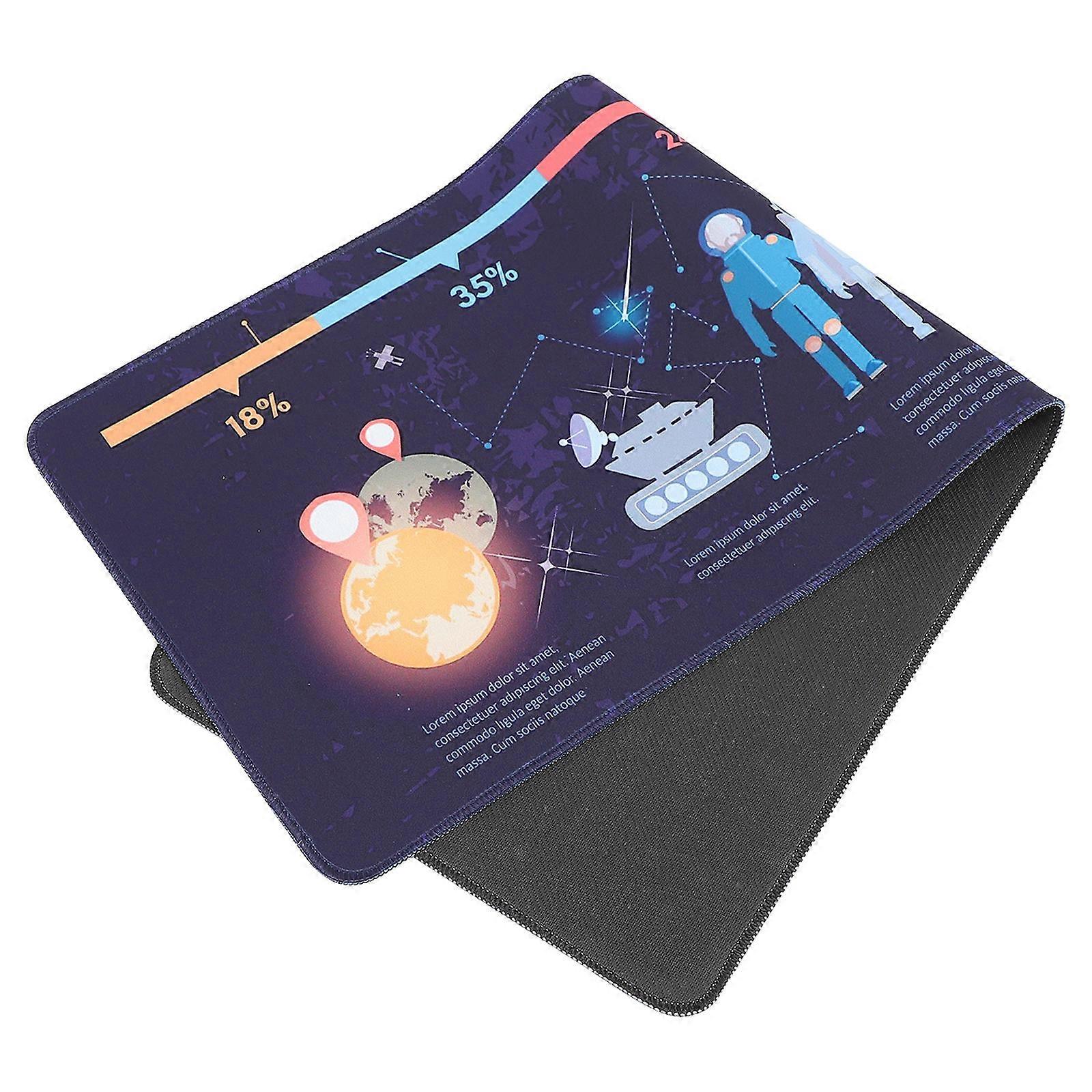 Giant Mouse Pad Large Keyboard Cushion Office Workspace Rectangular Non-slip 1Pack