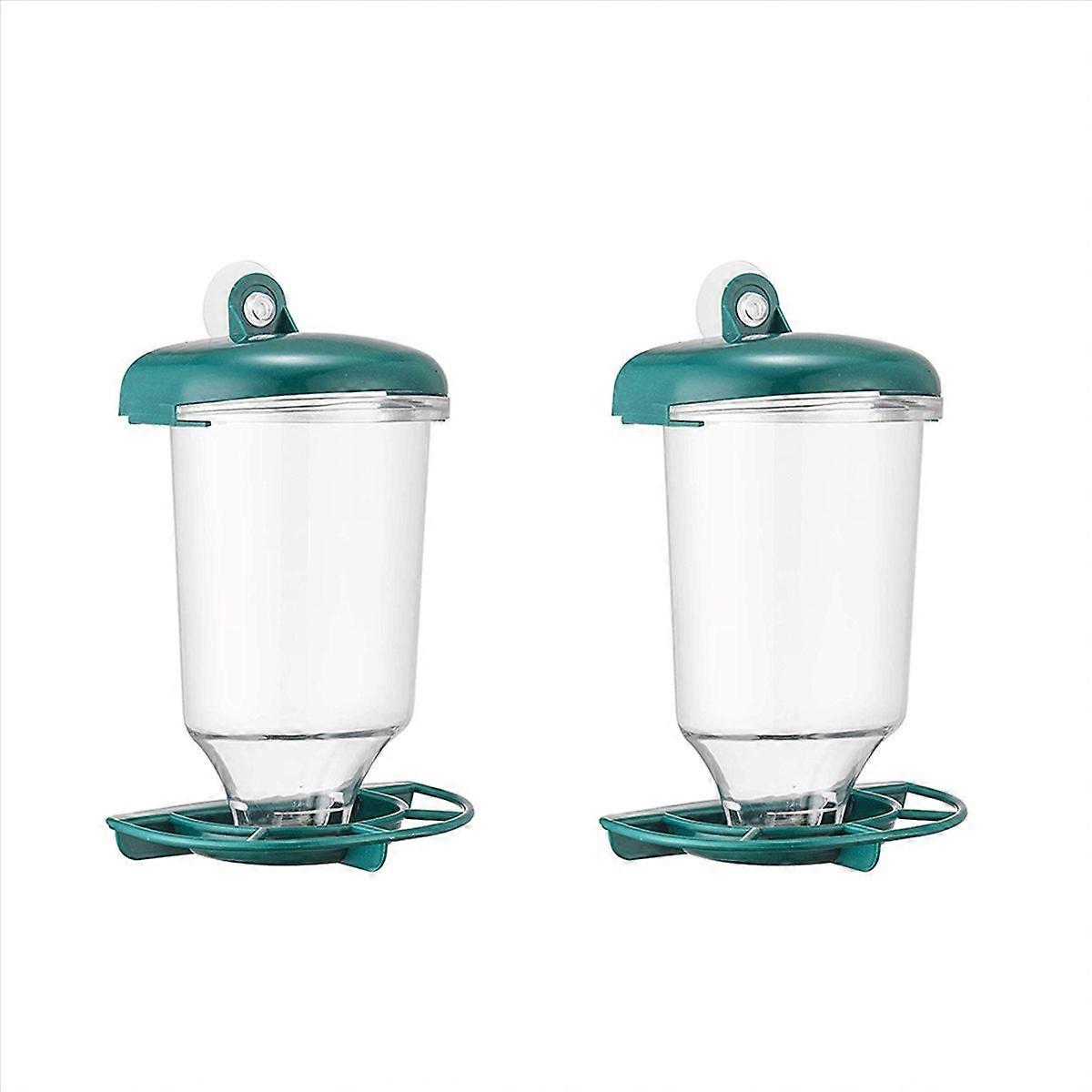 Window Bird Feeder with Suction Cup, Removable Backyard From House