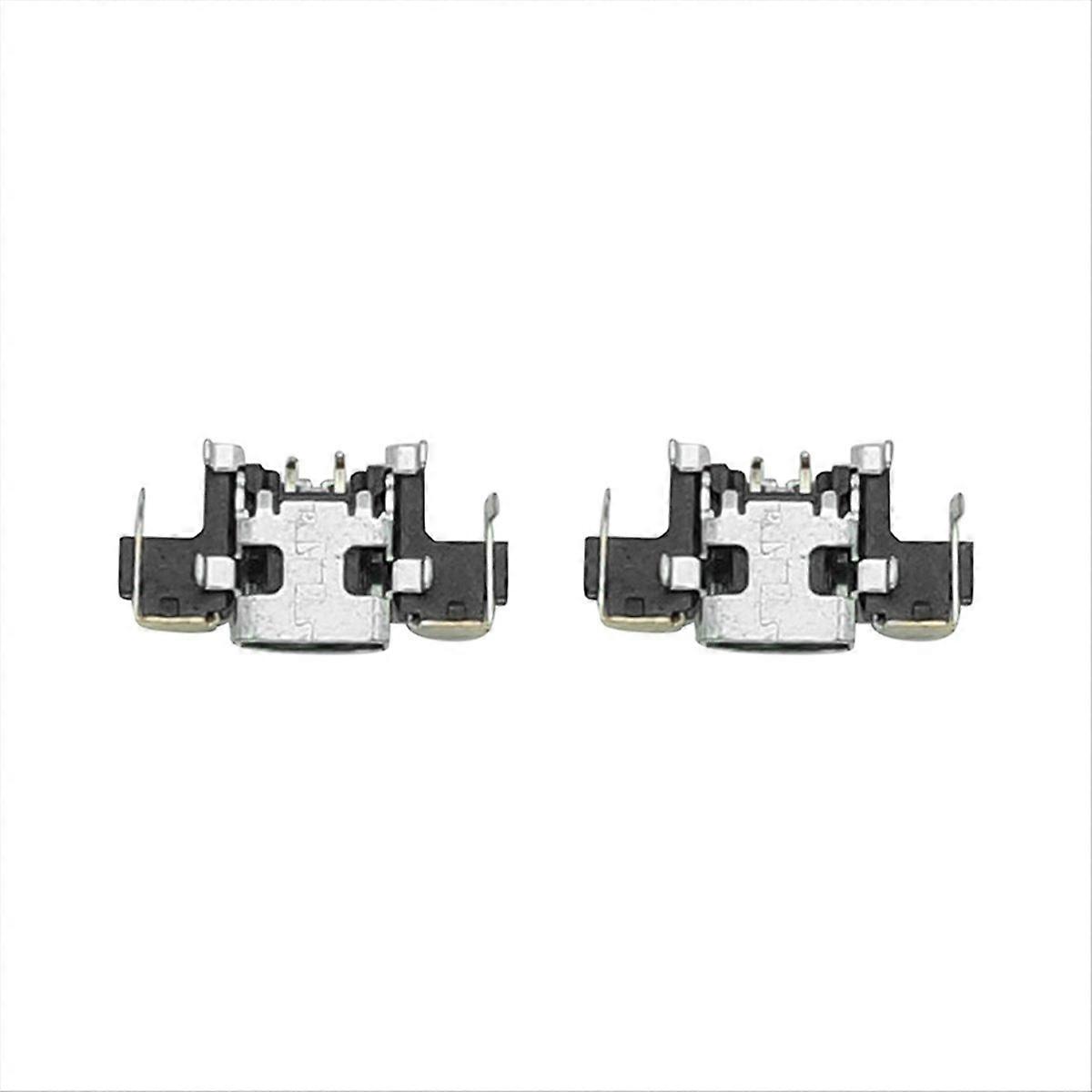 For 3DSLL Charging Port Power Connector Tail Plug 2Pcs Holder