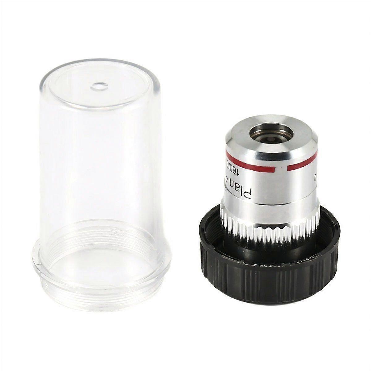 Plan Achromatic Objective Lens 4X Biological Metallurgical Microscope