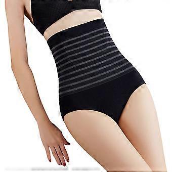 Slip a vita alta contenitivi - Mutandine in nylon senza cuciture per donna - Ideali per il post-parto e per l'uso quotidiano.