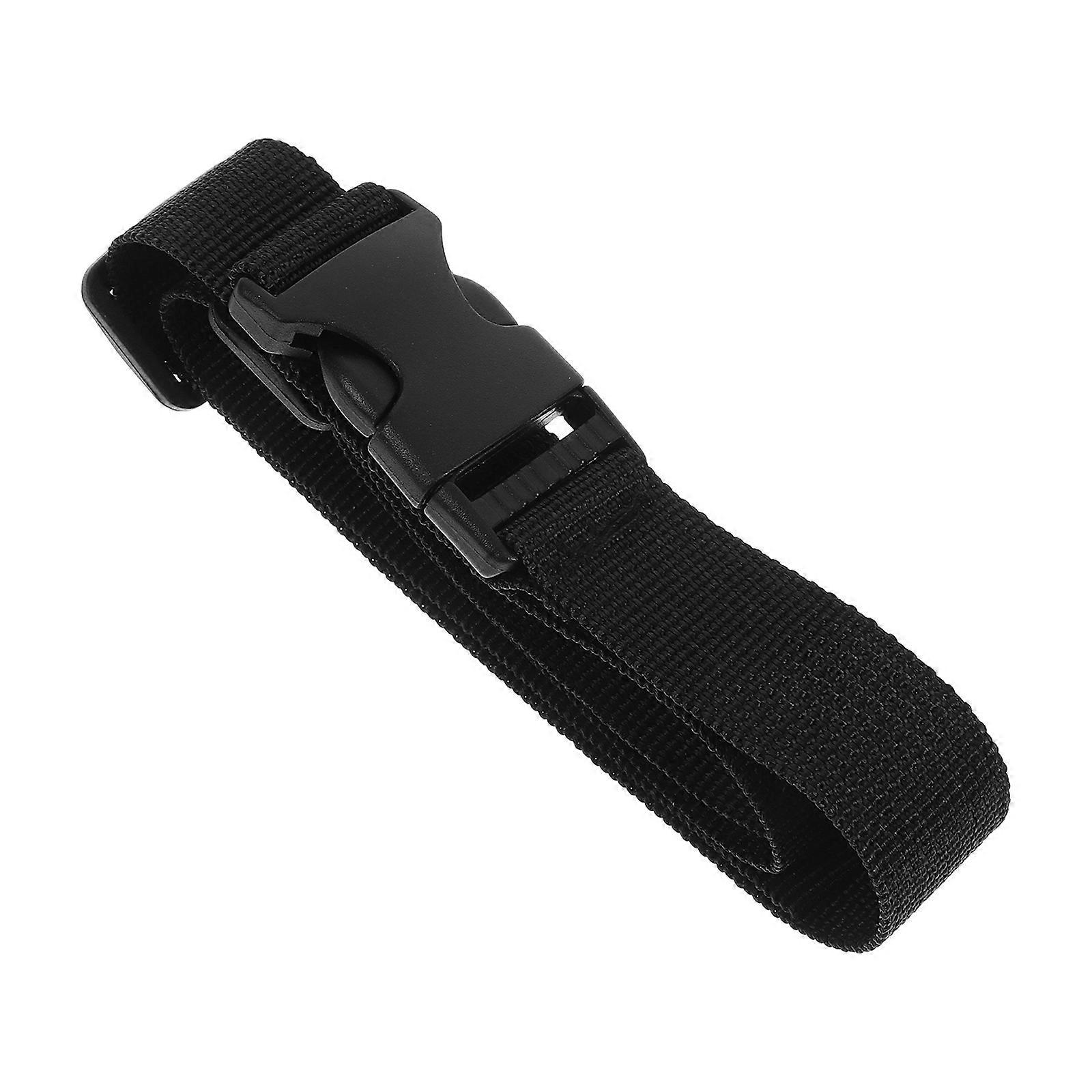 Black Adjustable Backpack Strap Buckle with Quick Release