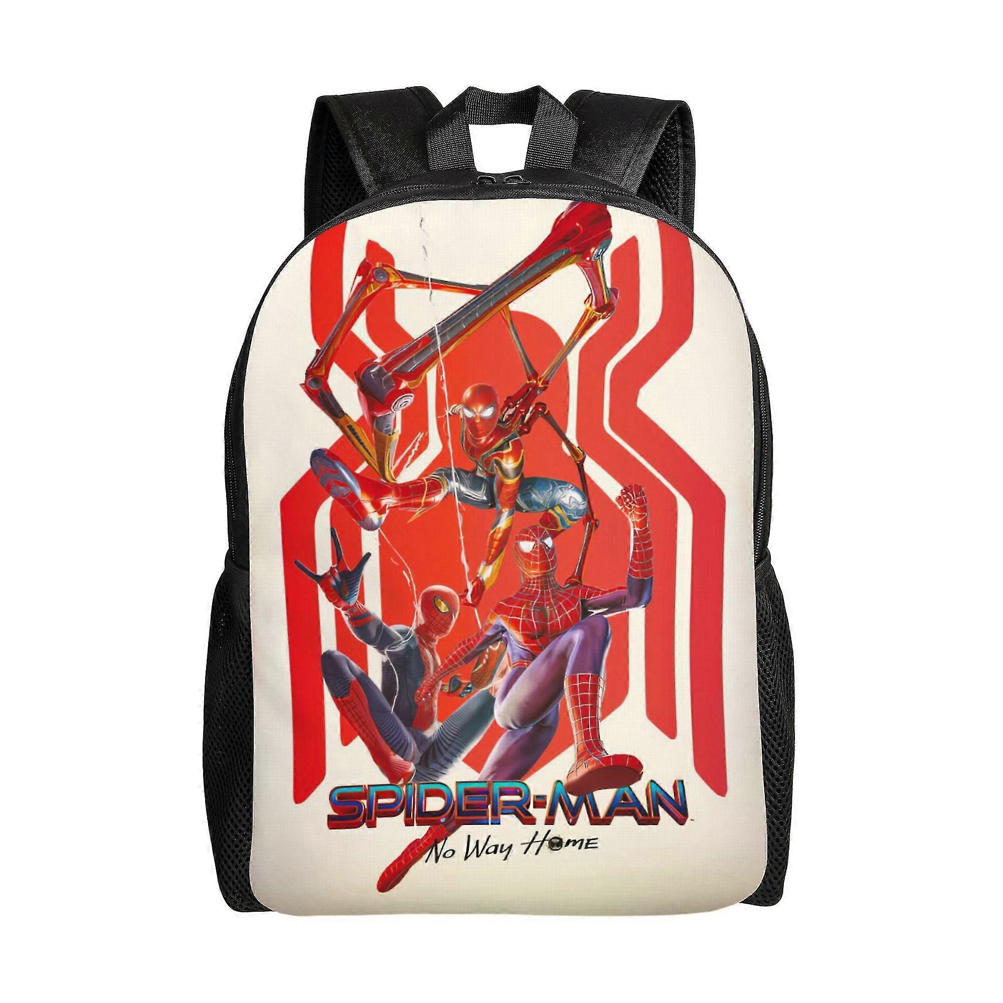 j4511 Spider Man Backpack, Adult Kids Simple Lightweight Casual Backpack for Children Student, Travel Backpack Laptop Backpack for College Work Campin