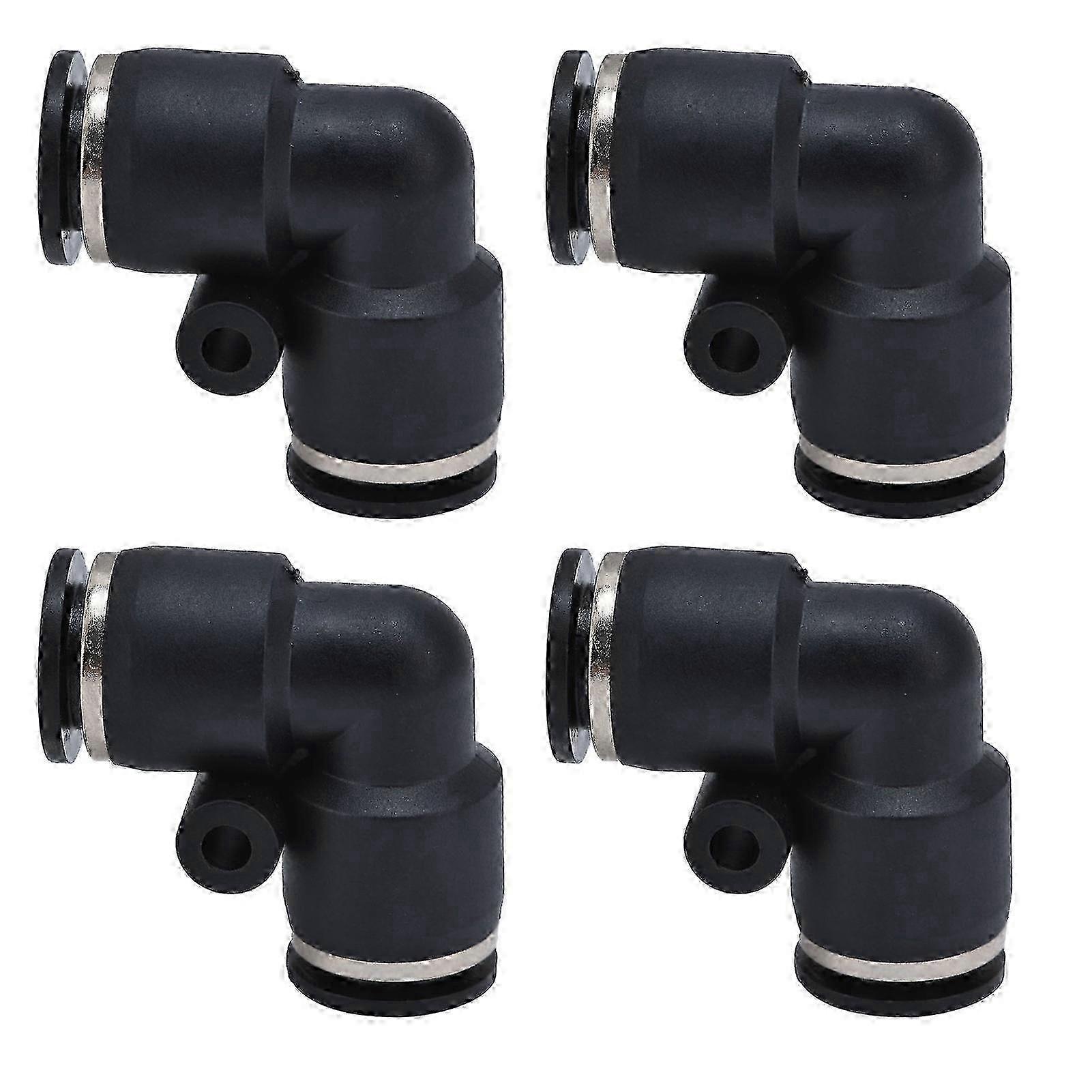 10pcs Pneumatic Connector Durable ABS Replaceable Practical Connecting Accessories for Automation Equipment16